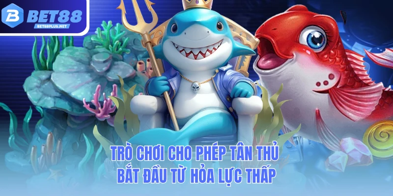 tro choi cho phep tan thu bat dau tu hoa luc thap